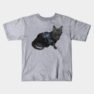 Security Cat Kids T-Shirt